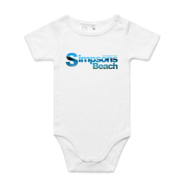 Simpson's Beach - AS Colour Organic Infant Mini-Me One-Piece Thumbnail