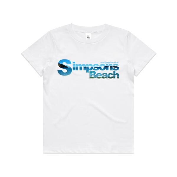 Simpson's Beach - AS Colour Kids Youth T shirt Thumbnail