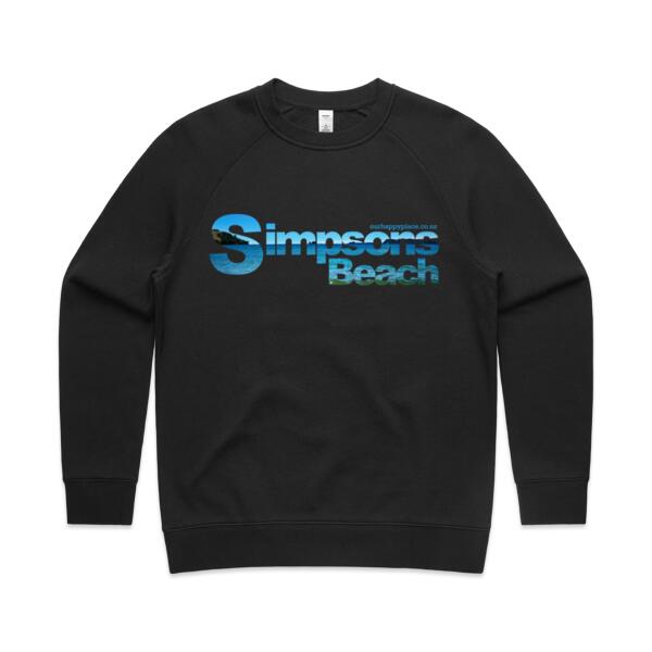 Simpson's Beach - AS Colour Womens Supply Crew Thumbnail