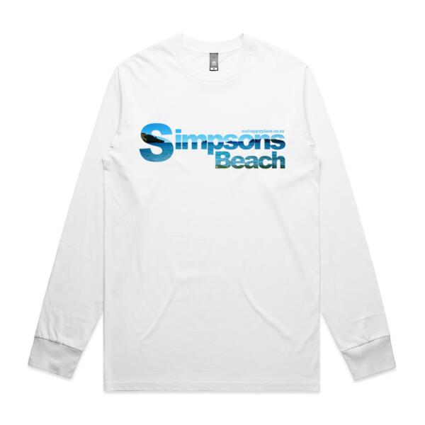 Simpson's Beach - AS Colour Mens Staple Longsleeve Tee Thumbnail