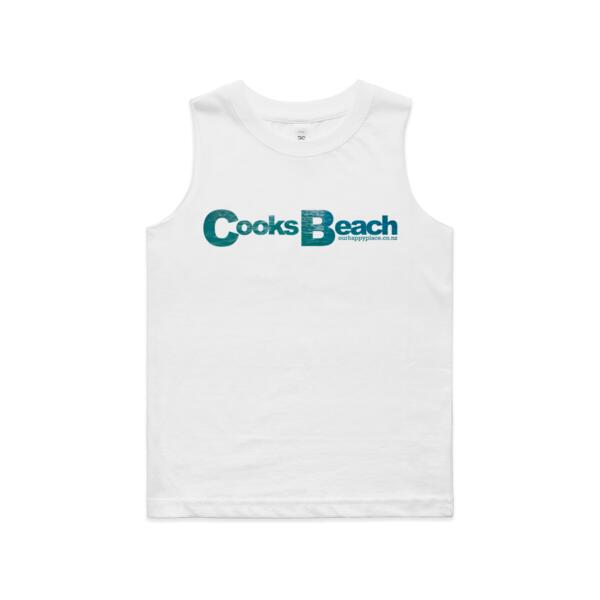 Cooks Beach - AS Colour Kids Barnard Tank Thumbnail