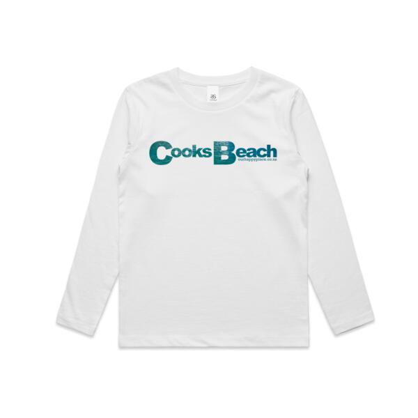 Cooks Beach - AS Colour Kids Longsleeve Tee Thumbnail