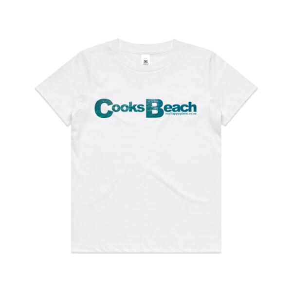 Cooks Beach - AS Colour Kids Youth T shirt Thumbnail