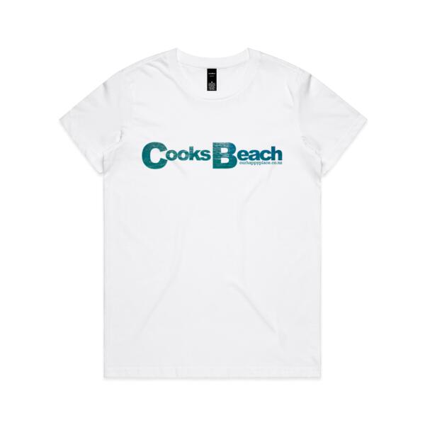 Cooks Beach - AS Colour Womens Maple Tee Thumbnail