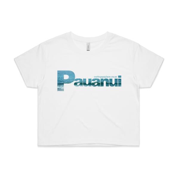 Pauanui - AS Colour Womens Crop Tee Thumbnail