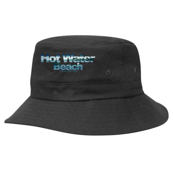 Hot Water Beach - Kids Twill Bucket Hat w/Toggle Thumbnail