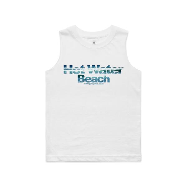 Hot Water Beach - AS Colour Kids Barnard Tank Thumbnail