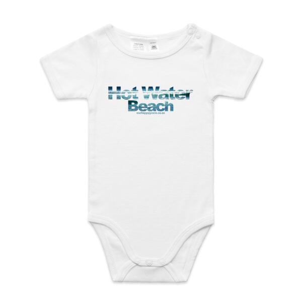 Hot Water Beach - AS Colour Organic Infant Mini-Me One-Piece Thumbnail