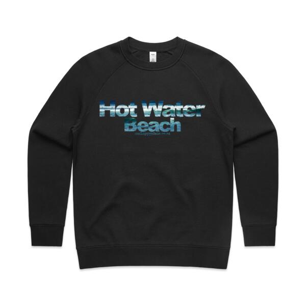 Hot Water Beach - AS Colour Womens Supply Crew Thumbnail