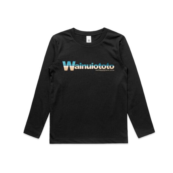 Wainuiototo - AS Colour Kids Longsleeve Tee Thumbnail