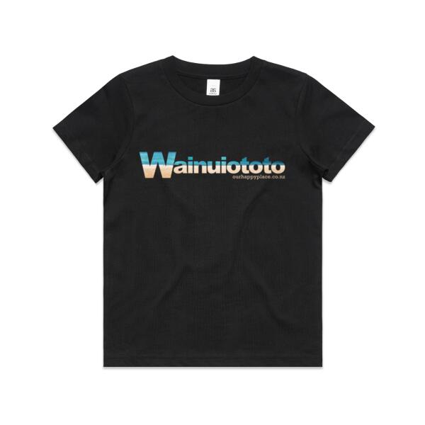 Wainuiototo - AS Colour Kids Youth T shirt Thumbnail