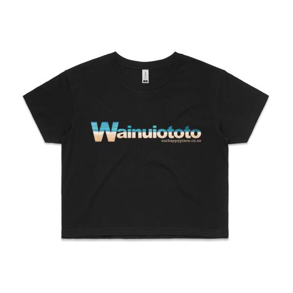 Wainuiototo - AS Colour Womens Crop Tee Thumbnail