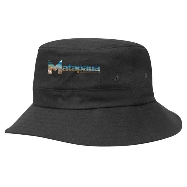 Matapaua - Kids Twill Bucket Hat w/Toggle Thumbnail