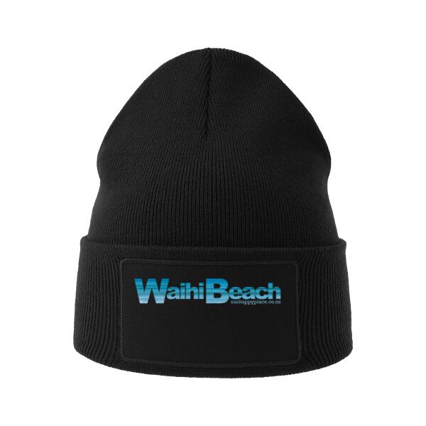 Waihi Beach - Patch Beanie Thumbnail