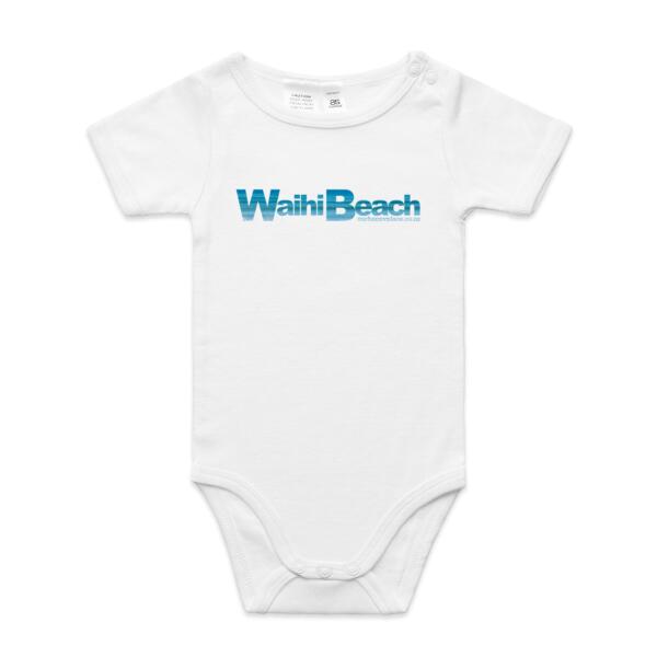 Waihi Beach - AS Colour Organic Infant Mini-Me One-Piece Thumbnail