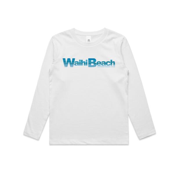 Waihi Beach - AS Colour Kids Longsleeve Tee Thumbnail