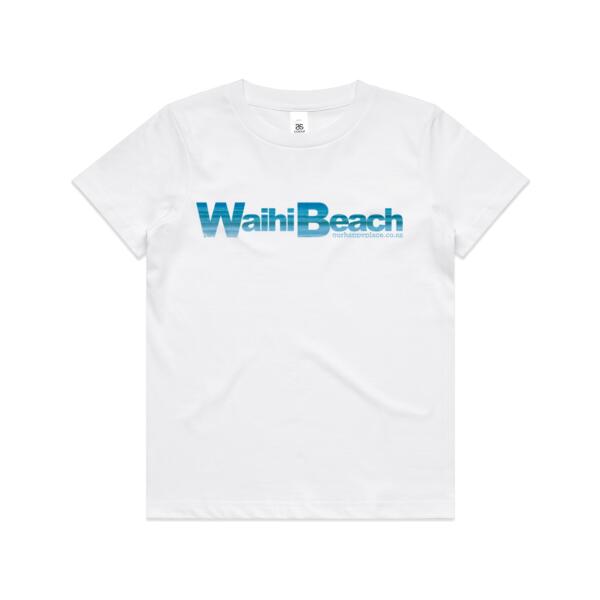 Waihi Beach - AS Colour Kids Youth T shirt Thumbnail