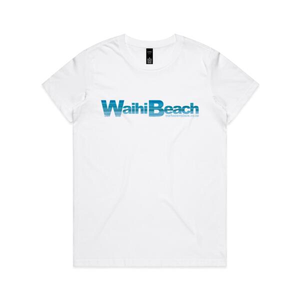 Waihi Beach - AS Colour Womens Maple Tee Thumbnail