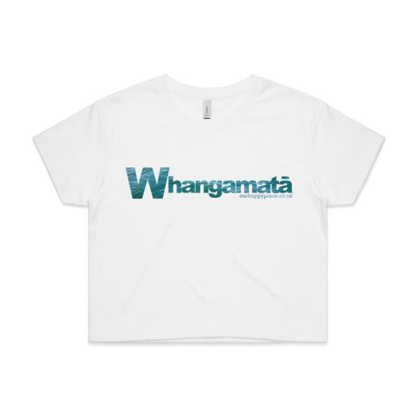 Whangamatā - AS Colour Womens Crop Tee Thumbnail