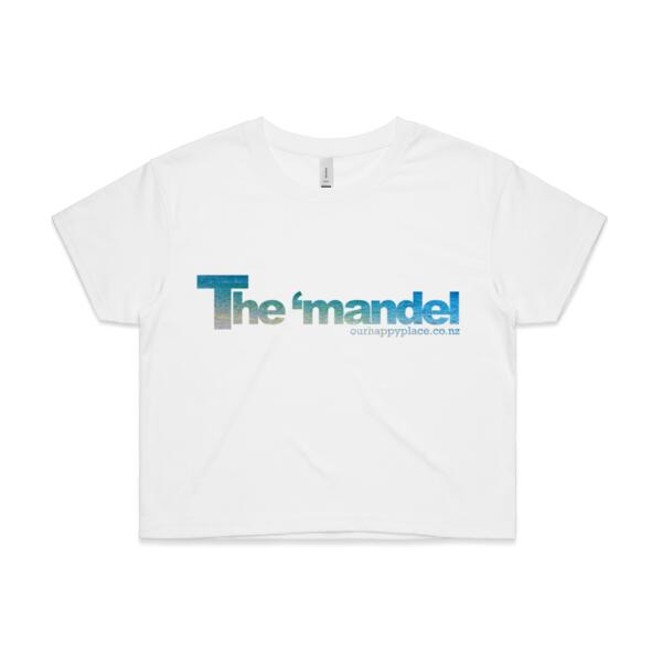 The 'mandel - AS Colour Womens Crop Tee Thumbnail
