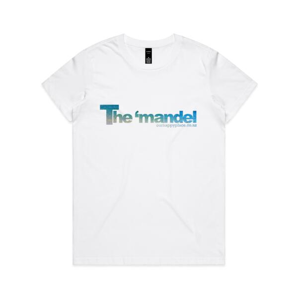 The 'mandel - AS Colour Womens Maple Tee Thumbnail