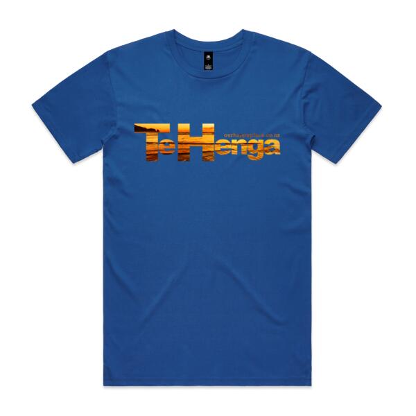 Te Henga Blue House - AS Colour Mens Staple T shirt Thumbnail
