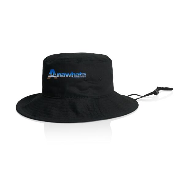 Anawhata Rocks - AS Colour Wide Brim Bucket Hat Thumbnail