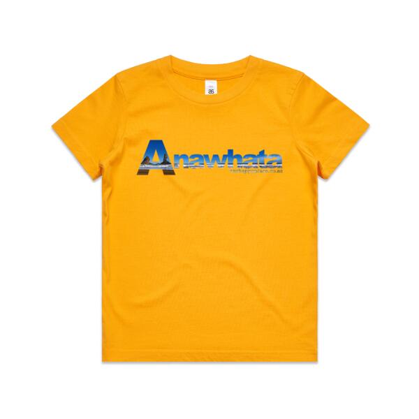 Anawhata Rocks - AS Colour Kids Youth T shirt Thumbnail