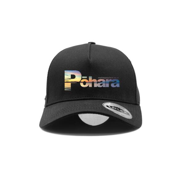Pōhara - UFlex Adults Pro Style 5 Panel Snapback Cap Thumbnail