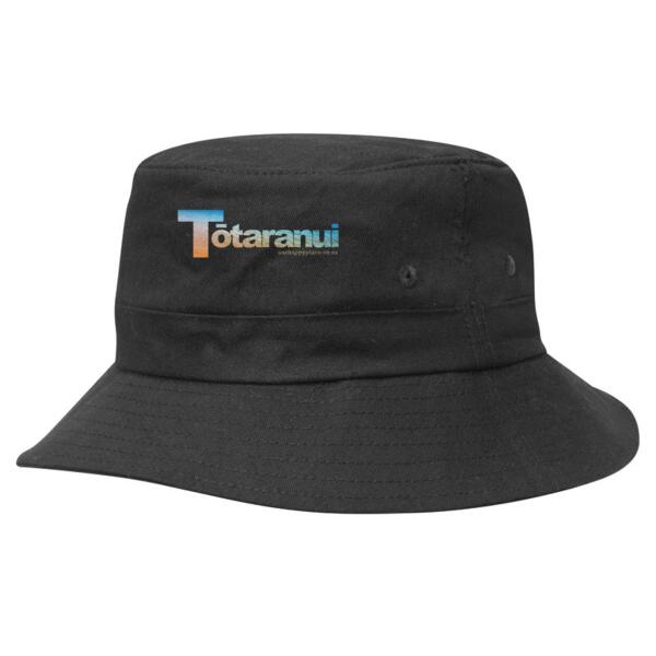 Tōtaranui - Kids Twill Bucket Hat w/Toggle Thumbnail