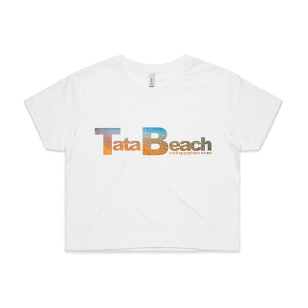 Tata Beach - AS Colour Womens Crop Tee Thumbnail
