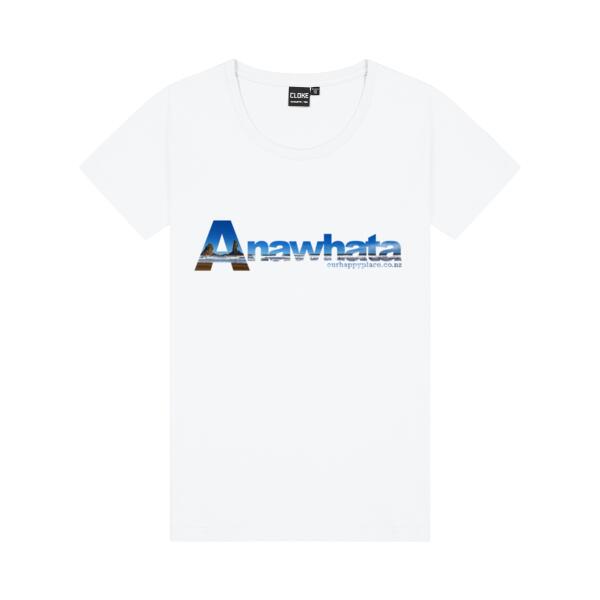 Anawhata Rocks - Cloke Womens Silhouette Tee Thumbnail