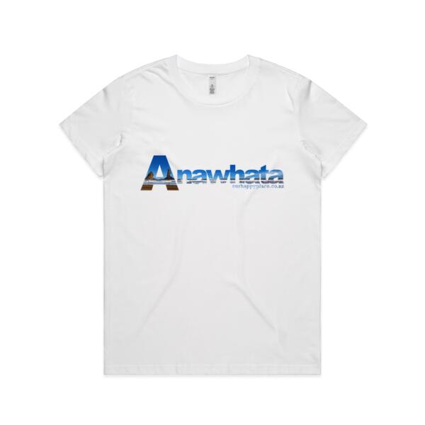 Anawhata Rocks - AS Colour Womens Basic Tee Thumbnail