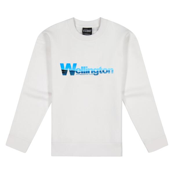 Wellington Blue - Cloke Women's Standard Crew Neck Sweat Thumbnail