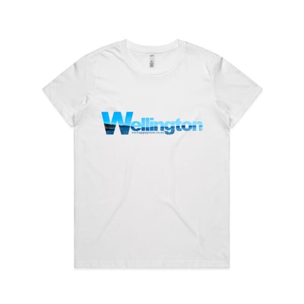 Wellington Blue - AS Colour Womens Basic Tee Thumbnail
