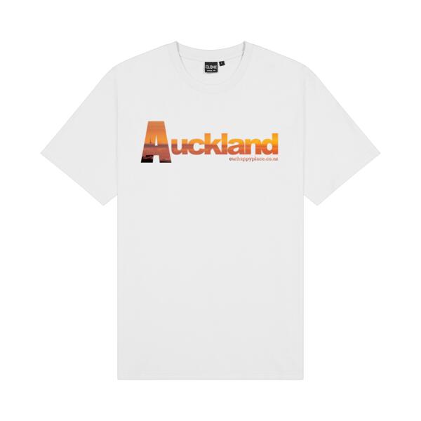 Auckland Sunrise - Cloke Mens Outline Tee Thumbnail