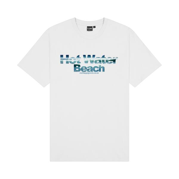 Hot Water Beach - Cloke Mens Outline Tee Thumbnail