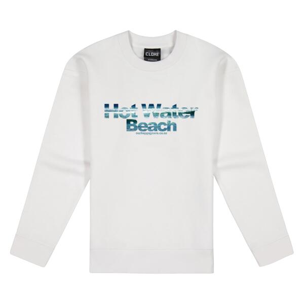 Hot Water Beach - Cloke Women's Standard Crew Neck Sweat Thumbnail