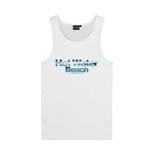 Hot Water Beach - Cloke Mens Concept Singlet Thumbnail