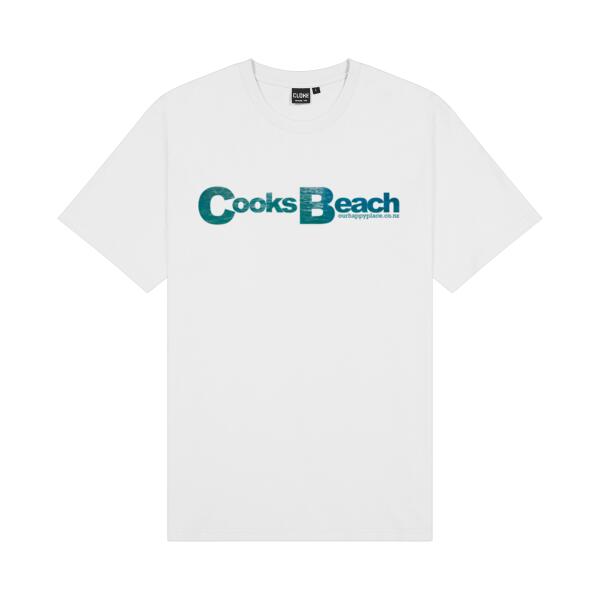 Cooks Beach - Cloke Mens Outline Tee Thumbnail