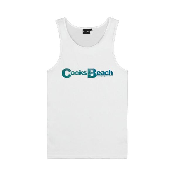 Cooks Beach - Cloke Mens Concept Singlet Thumbnail
