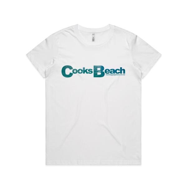 Cooks Beach - AS Colour Womens Basic Tee Thumbnail