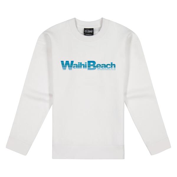 Waihi Beach - Cloke Women's Standard Crew Neck Sweat Thumbnail