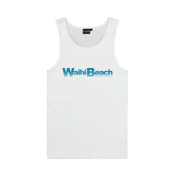Waihi Beach - Cloke Mens Concept Singlet Thumbnail