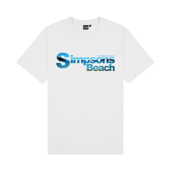 Simpson's Beach - Cloke Kids Outline Tee Thumbnail