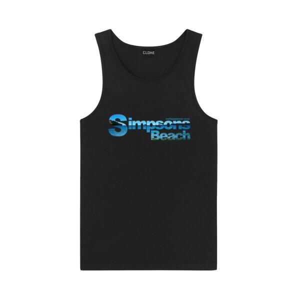 Simpson's Beach - Cloke Kids Concept Singlet Thumbnail