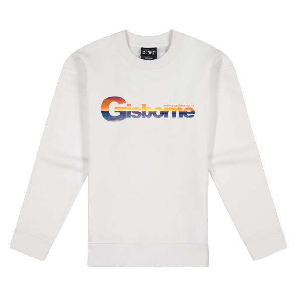 Gisborne Sunset - Cloke Women's Standard Crew Neck Sweat Thumbnail