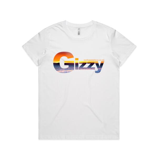 Gizzy Sunset - AS Colour Womens Basic Tee Thumbnail