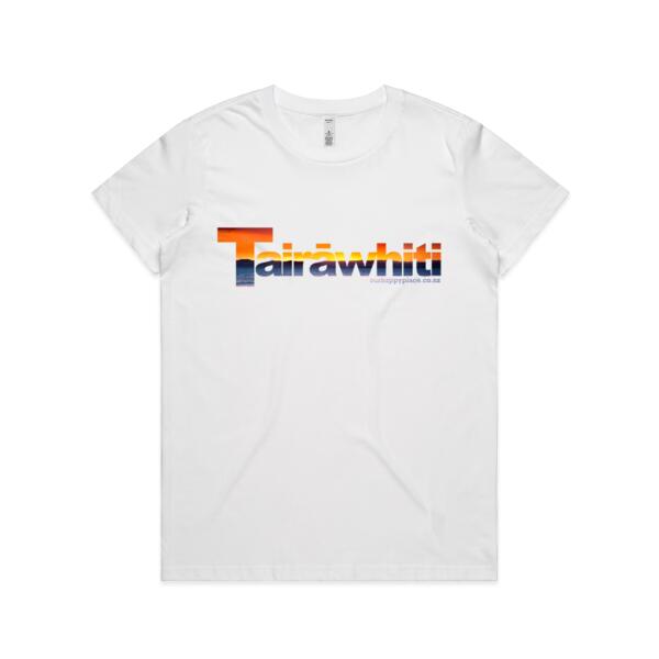 Tairāwhiti Sunset - AS Colour Womens Basic Tee Thumbnail