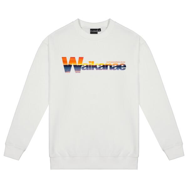 Waikanae sunset - Cloke Mens Standard Crew  Thumbnail